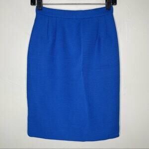 VALENTINO Miss V Pencil Skirt Womens 4 Office Siren Professional Work Chic Event